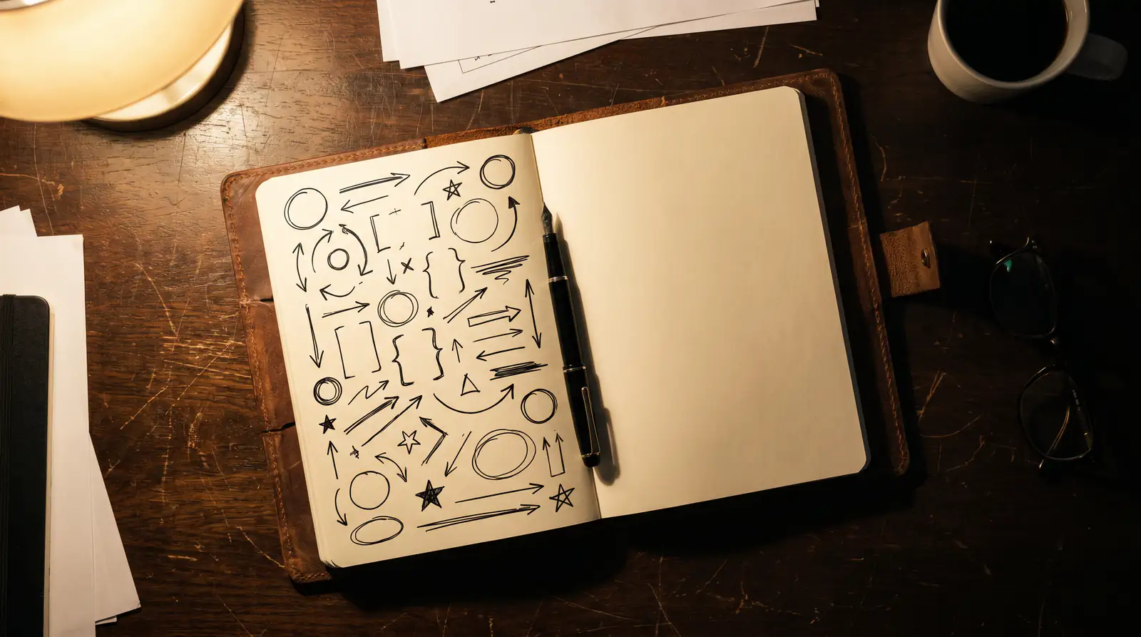 Special teams checklist in a notebook for NHL totals tickets