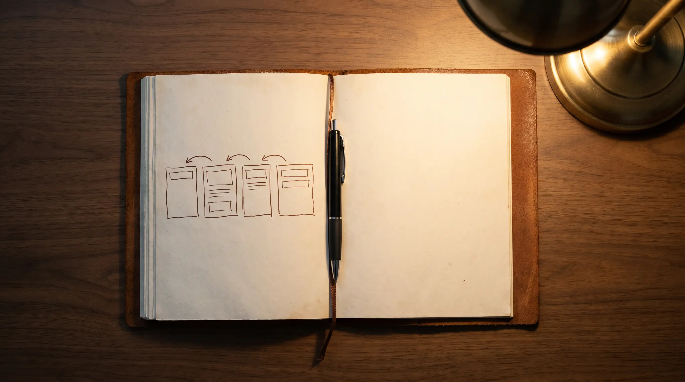 UK bettor mapping monthly NHL pace across the season in a leather notebook