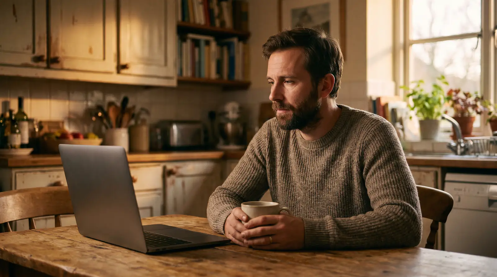 A UK bettor at a calm moment of deciding to self-exclude through GAMSTOP