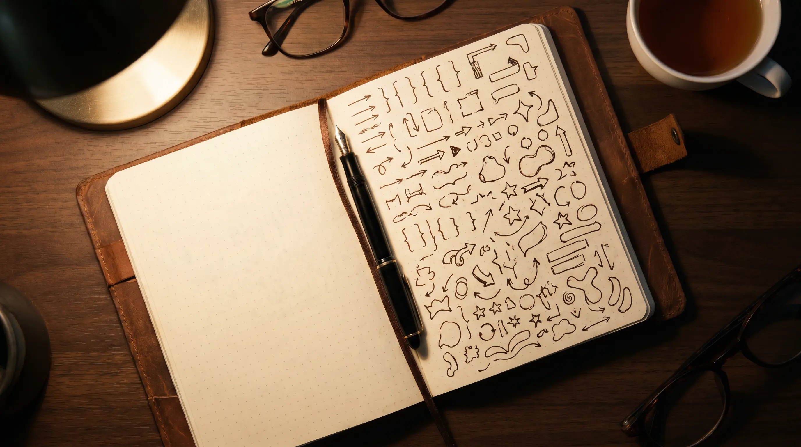 Live betting discipline summary in a leather notebook for a serious UK NHL bettor