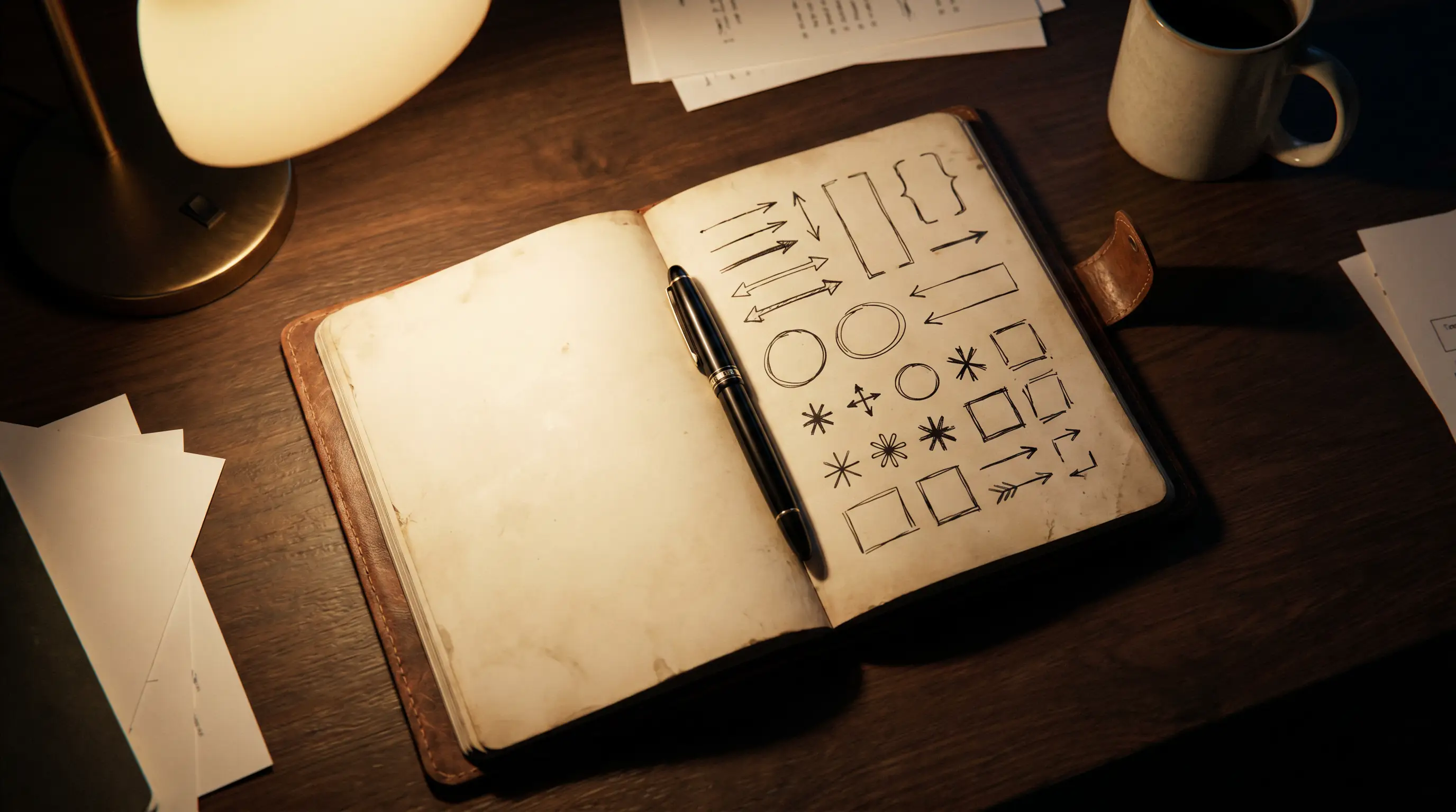 Bettor's tax summary points in a leather notebook for UK NHL betting context